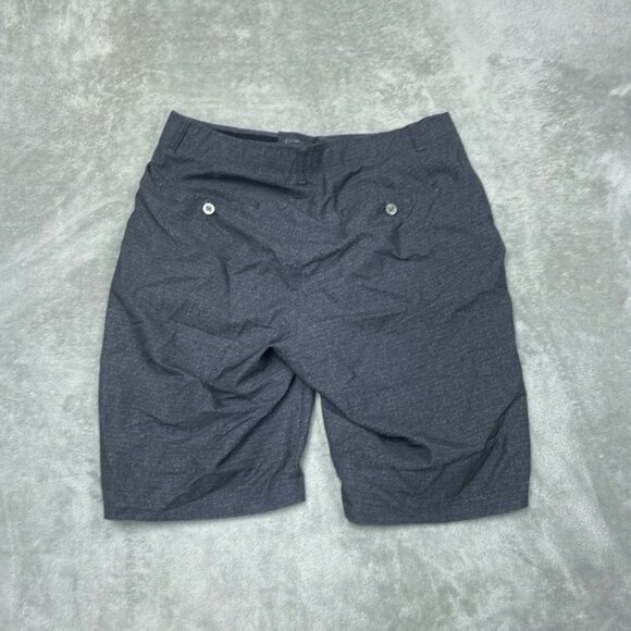 Pebble Beach Mens Size 32 Gray Stretch Polyester Spandex Golf Shorts 6962 - Picture 5 of 6